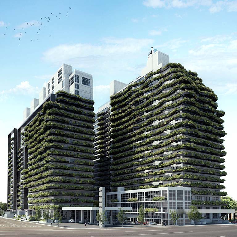 City Towers Green proyecto verde