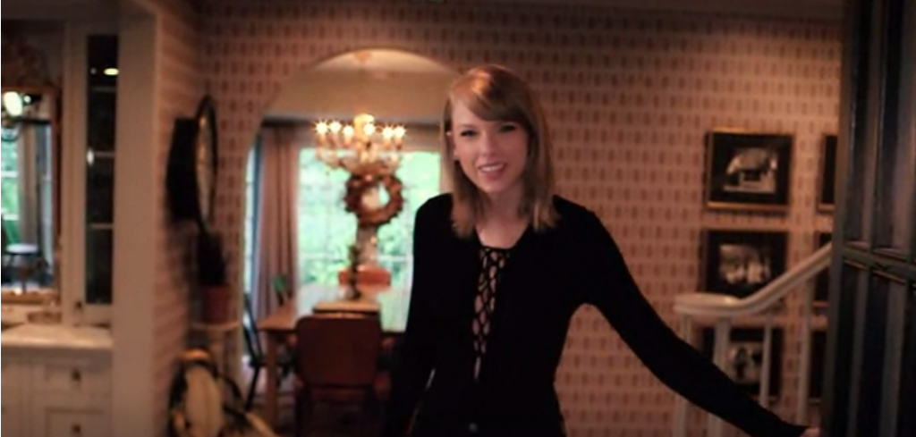 Decoración en la casa de Taylor Swift