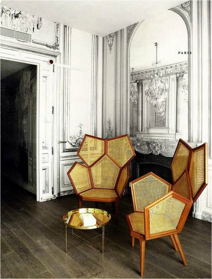 Muebles geométricos para casa 