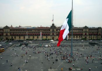 El zócalo de Ciudad de México